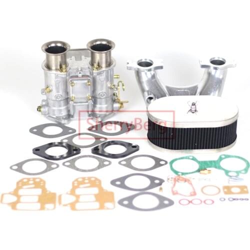 SherryBerg Carburetor Carb Intake Manifold Air Filfter (65mm) for A series- Mini & Spridget Rep.to WEBER 40DCOE 40 DELLORTO DHLA