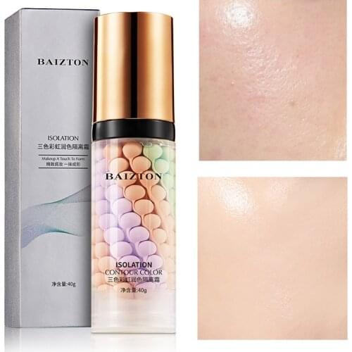 Foundation Cream Cosmetics For Face Concealer Primer Make-Up Women Moisturizing Brighten Facial Base Tone Waterproof Oil Control