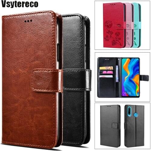 Magnetic Wallet PU Leather Flip Case For Huawei P30 Lite MAR-LX1M P 30 ELE-L29 Cover On Huawei P30 Pro VOG-L29 Mobile Phone Case