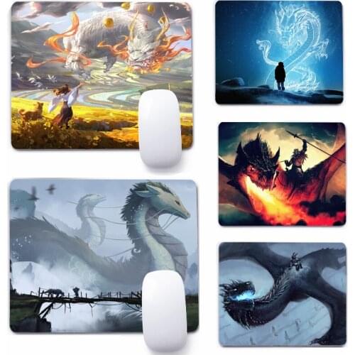 Fashion Dragon Mouse Pad Deskpad Gaming Writing Desk Mat Keyboard Mats For Office Home Computer Mousepad