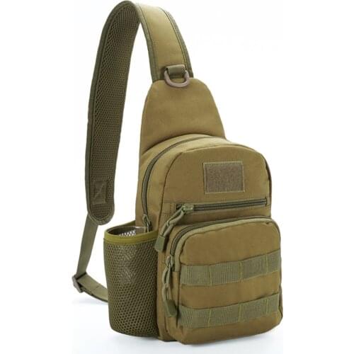 Chest Bag Cross-body Camouflage Sport Bag 600D Oxford Large Capacity Hiking Cycling Outdoor Pack Shoulder Bagpack for Men Women