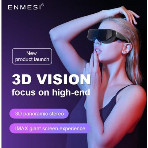 Custom Virtual 2d TO 3D Smart Video Glasses Android 5.1 TFT LCD 0.32 Inch Display 3d virtual reality glasses
