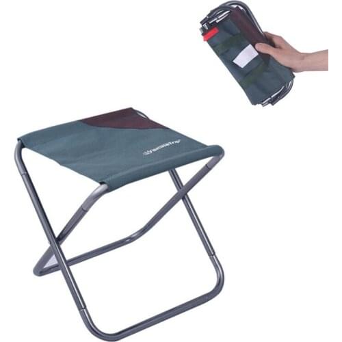 Outdoor Camping Portable Folding Chair Durable Waterproof Fishing Stool with Storage Bag