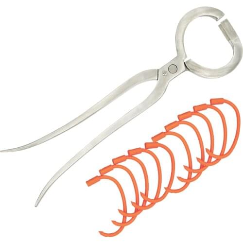 1PC Bull Cattle Nose Pliers Cow Nose Piercing Pliers Bull Nose Drilling Tools Punch Plier Farm Tool