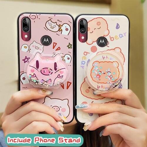 Durable Anti-knock Phone Case For MOTO E6 Plus/E6S For Girls Fashion Design For Woman Shockproof