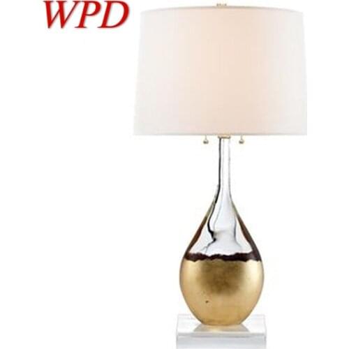 WPD Simple Table Desk Lamp Contemporary Creative LED Light for Home Living Bed Room Decoration