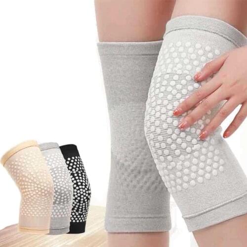 2pcs Self Heating Support Knee Pads Knee Brace Warm for Arthritis Joint Pain Relief and Injury Recovery Belt Knee Massager Foot