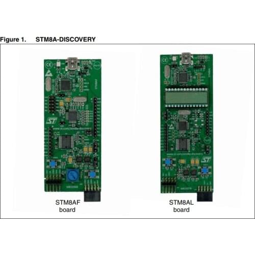 STM8A-DISCOVERY Development Kit, STM8AF5288T and STM8AL3L68T MCUs, On-Board ST-LINK/V2, CAN & LIN