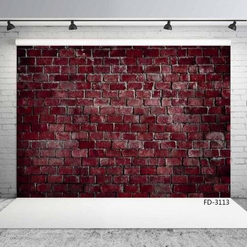Vintage Brick Wall Photography Background Vinyl Photocall Backdrop for Children Baby Pet Toy Portrait Photoshoot Photo Studio