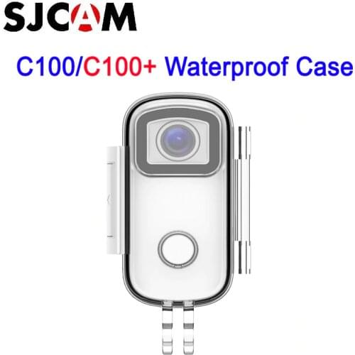 SJCAM C100 / C100Plus Waterproof Case Underwater 30M Dive Housing Case for SJCAM C100 Series Action Cameras