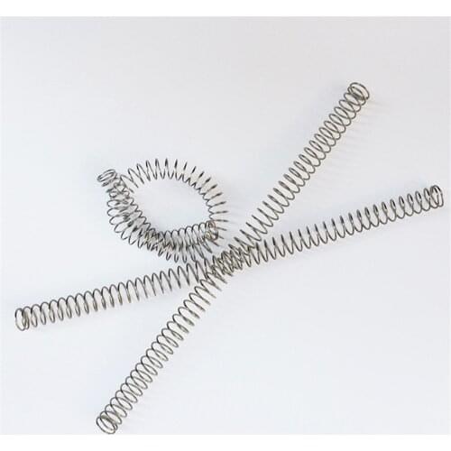 3PCS ,0.6mm Wire Diameter* (4-10)mm Out Diameter* 305mm Length,Wholesale Small Stainless Steel Metal Coil Compression Spring