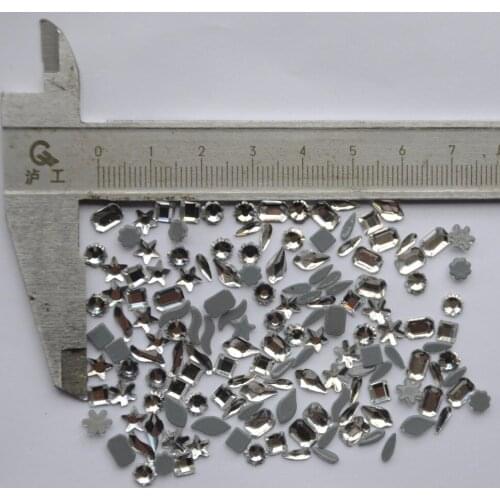 AAAA+ Best Quality mixed size Crystal Clear DMC Hot Fix Rhinestone More Shiny Super Bright Hotfix Iron On Stones