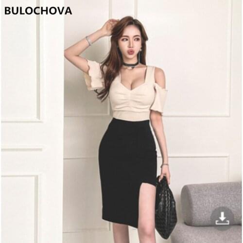 BULOCHOVA Fashion Tight Dresses