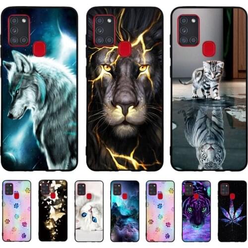 For Samsung Galaxy A21S Case A 21S Bumper Silicone TPU Soft Phone Cover For Samsung A21S A217F A21 A 21 S 6.5" Cases Fundas