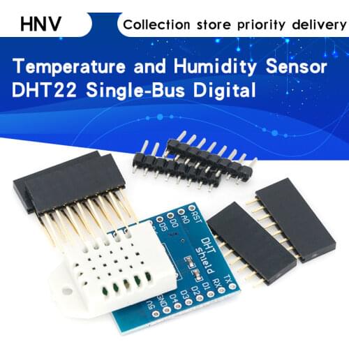 DHT22 Pro Shield for WEMOS D1 mini DHT22 Single-bus digital temperature and humidity sensor module sensor