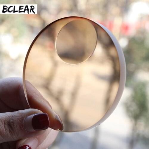 BCLEAR 1.56 Index Photochromic Round Top Spectacle Prescription Bifocal Lenses to Far and Near Chameleon Photogray Photobrown