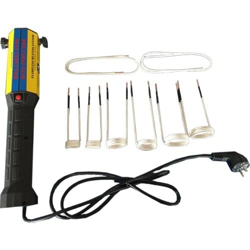 Induction Heater Bolt Heat Remover Tool Kit 110V/220V 1000W Magnetic Induction Flameless Heater with 8 Coils Car Repair Tool