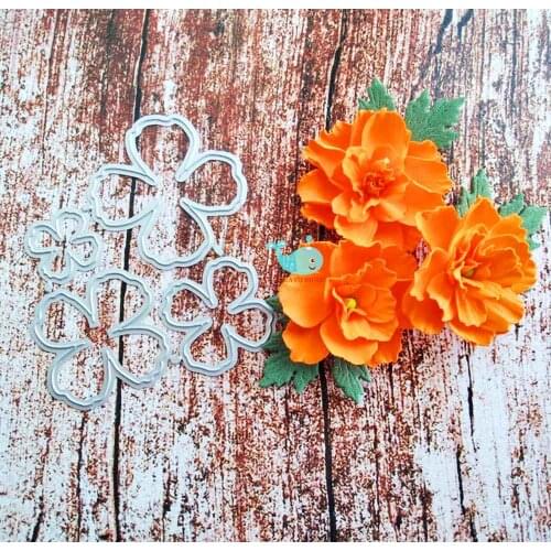 Marigold Metal Cutting Dies Embossing Stencils for DIY Scrapbooking Photo Album Decorative DIY Paper Cards Making Tool