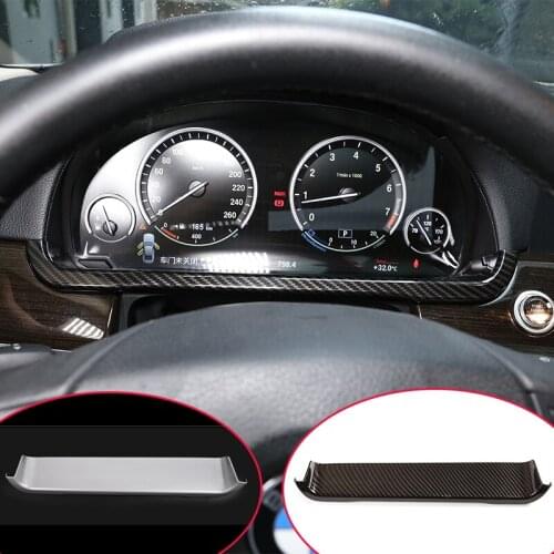 Car Dashboard Trim For BMW 7 Series 2009-2014 ABS Accessories Dashboard Decoration Panel Cover Trim Frame Car Decoration