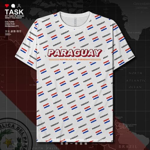 Paraguay PRY Quick Dry t shirt new t shirt for men Breathable Fitness Sportswear gym t-shirt tops tracksuit clothes summer