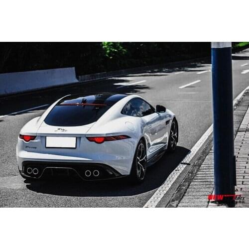 Suitable for F-type Jaguar Modified Carbon Fiber Rear Lip 3.0t 5.0t