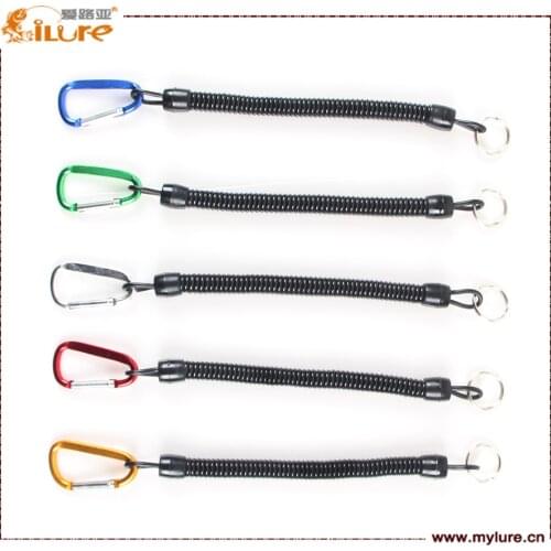 Free Shippi 1pcs Fishing Lanyard Boating Multicolor Ropes Kayak Camping Secure Pliers Lip Grips Tackle Fish Tool Retention pesca