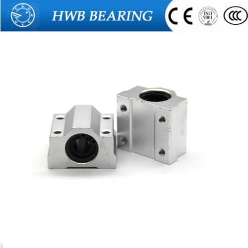 1pc SC8UU SC8LUU 8mm Linear Ball Bearing Block CNC Router SC6UU SC10UU SC12UU SC13UU For CNC 3D Printer Shafts Rod Parts