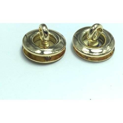 20pcs Screw Eyelets with buckle,Large Eyelets,Grommet,Metal Eyelets polish 27mm