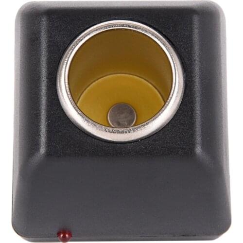 90V-220V AC Wall Power To 12V DC Car Cigarette Lighter Socket Charger Adapter Convenient