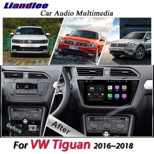 Car Android Multimedia Player For VW Tiguan 2016 2017 2018 Radio GPS Navigation System DVR Driving Video Recorder HD Screen
