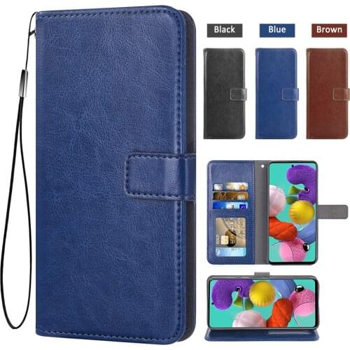 Phone Case For Samsung Galaxy A51 A71 A 51 71 A51case A71case SamsungA71 SamsungA51 SM A515 A715 Funda Flip Leather Wallet Cover