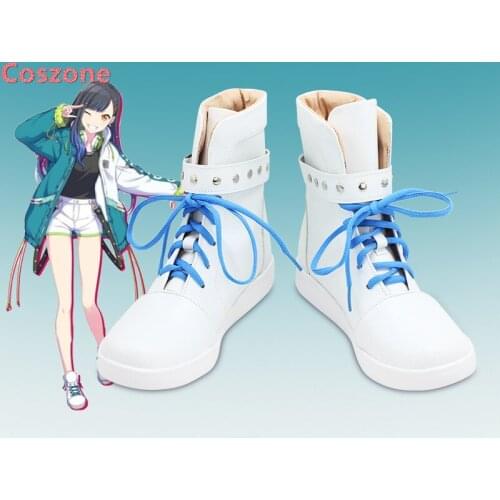 Project Sekai Colorful Stage Yukihana Lamy Cosplay Shoes Boots Halloween Carnival Cosplay Costume Accessories