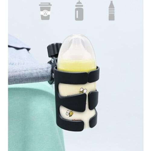 Baby Stroller Cup Holder Universal 360 Rotatable Drink Bottle Rack for Pram Pushchair Wheelchair Accessories