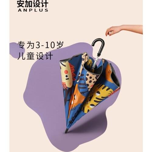 Kids Umbrella Long Handle Uv Protection Windproof Fashion Umbrella Outdoor Sombrilla Playa Household Merchandises BD50UU