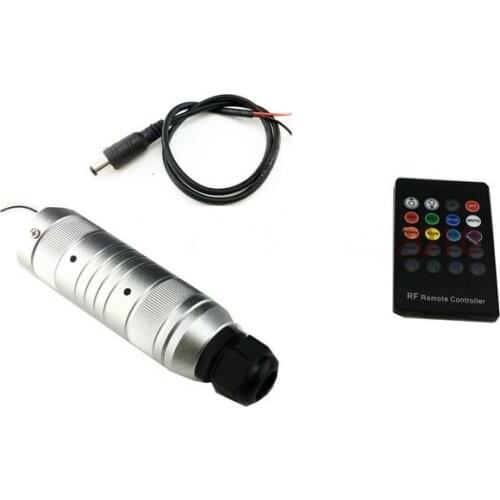 Remote controlled 7W RGBW Audio Car Fiber Optic Star Light Engine 12V RF Music Sound Led Illuminator SKY Star Ceiling DIY Lighti