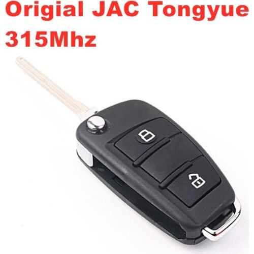 For original JAC Tongyue /Heyue RS folding remote control key 315Mhz