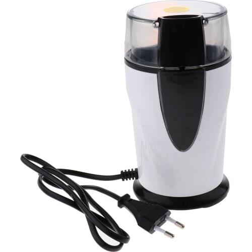 Electric Coffee Grinder Maker Stainless Steel Blades Bean Mill Cafe Tool