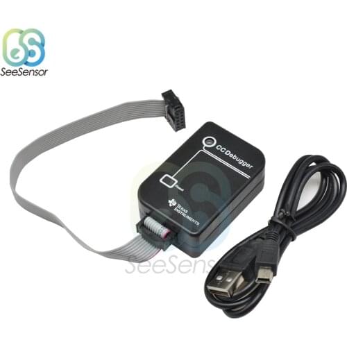 Zigbee Emulator CC-Debugger USB Programmer CC2540 CC2531 Sniffer Bluetooth Module Connector Downloader Cable