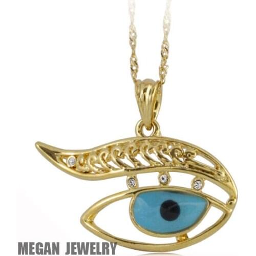 Evil eye crystal fashion pendant & necklace for women & men, charm Gift & Jewelry