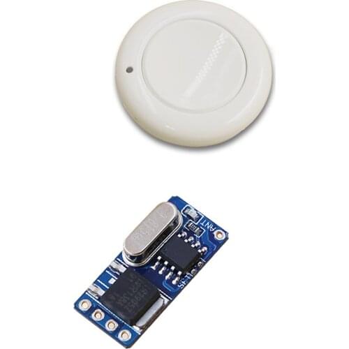 Top Wireless Remote Control Switch 315/433mhz 3.7V 5V 6V 9V 12V Micro Receiver Switch+1pcs Transmitter DC3.5V-12V Wide Voltage