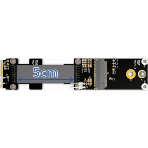 M.2 WiFi A/E key to mini pci e mPCIe Wireless Network Card Extension Cable Adapter Mini pcie PCI-E M2 wifi Bluetooth Riser Card