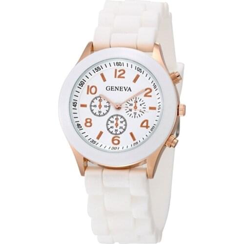 Fashion Womens Watch Silicone Ladies Watches Young Girl Watch Couple Table Unisex Clock Reloj Mujer Zegarek Damski relogio