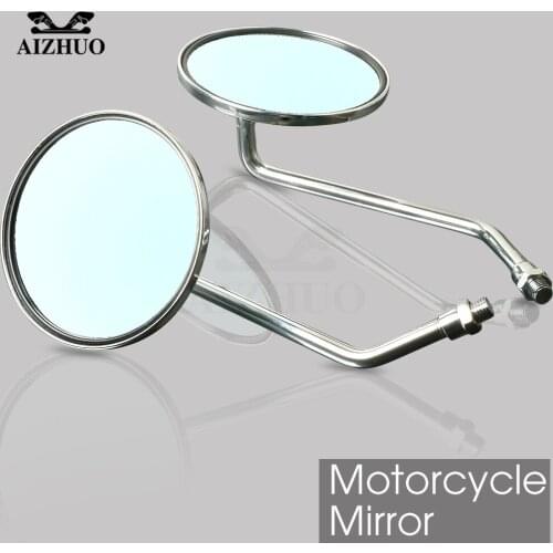 8/10mm Motorcycle Rearview Mirrors Side Mirror Round Mirror for Honda cb500x gl1800 cb650f nc750x msx125 msx 125 shadow 750