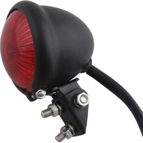 Motorcycle LED Tail Light Adjustable Brake Stop Rear Lamp For Honda Yamaha Ducati Cafe Racer ATV Dirt Bike Motocross Universal