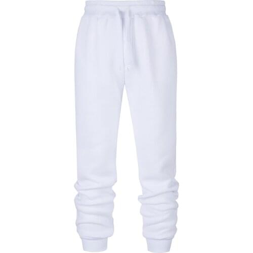 Thicken mens spring and fall sweatpants with slimmer size shorts and jogging M-5XL sweatpants