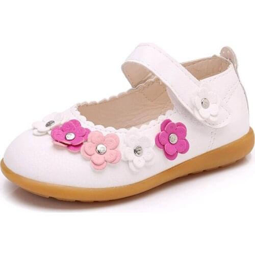 2017 new arrival comfortable girls shoes high quality girls sandals beef tendon soft children pu leather shoes LT1101