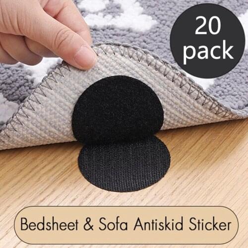 New 20Pcs Household Sofa Cushion Fixing Sticker Bedsheet Anti-Slip Fixed Anchor Buckle Affixed Chair Desk Sticker 6cm
