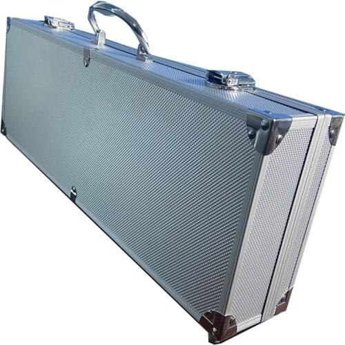 Portable Tool Ammo Rifle Aluminum Case With Foams