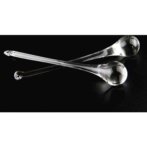 16x60mm/20x80mm Clear Color Raindrop Prism Pendants Crystal Chandelier Part For Home Decoration Hanging Suncatcher