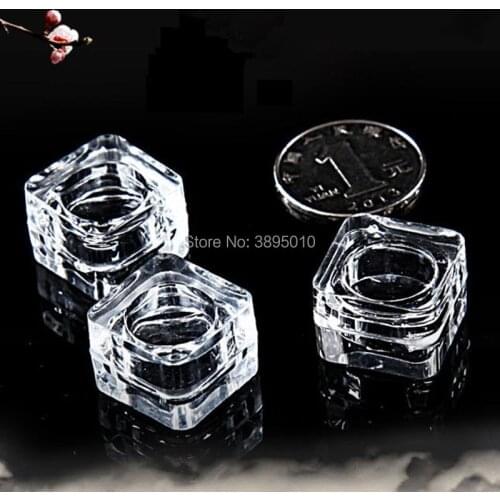 Empty Acrylic Container Makeup Bottle for Cosmetic Cream Jewelry Empty Jar Pot F818